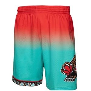 Memphis Grizzlies Mitchell & Ness 1996 NBA Grizzlies Hardwood Fadeaway Shorts